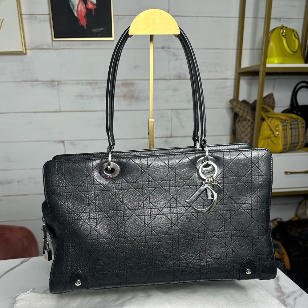 SOLD ❌❌❌Christian Dior Lady Cannage East West Bag